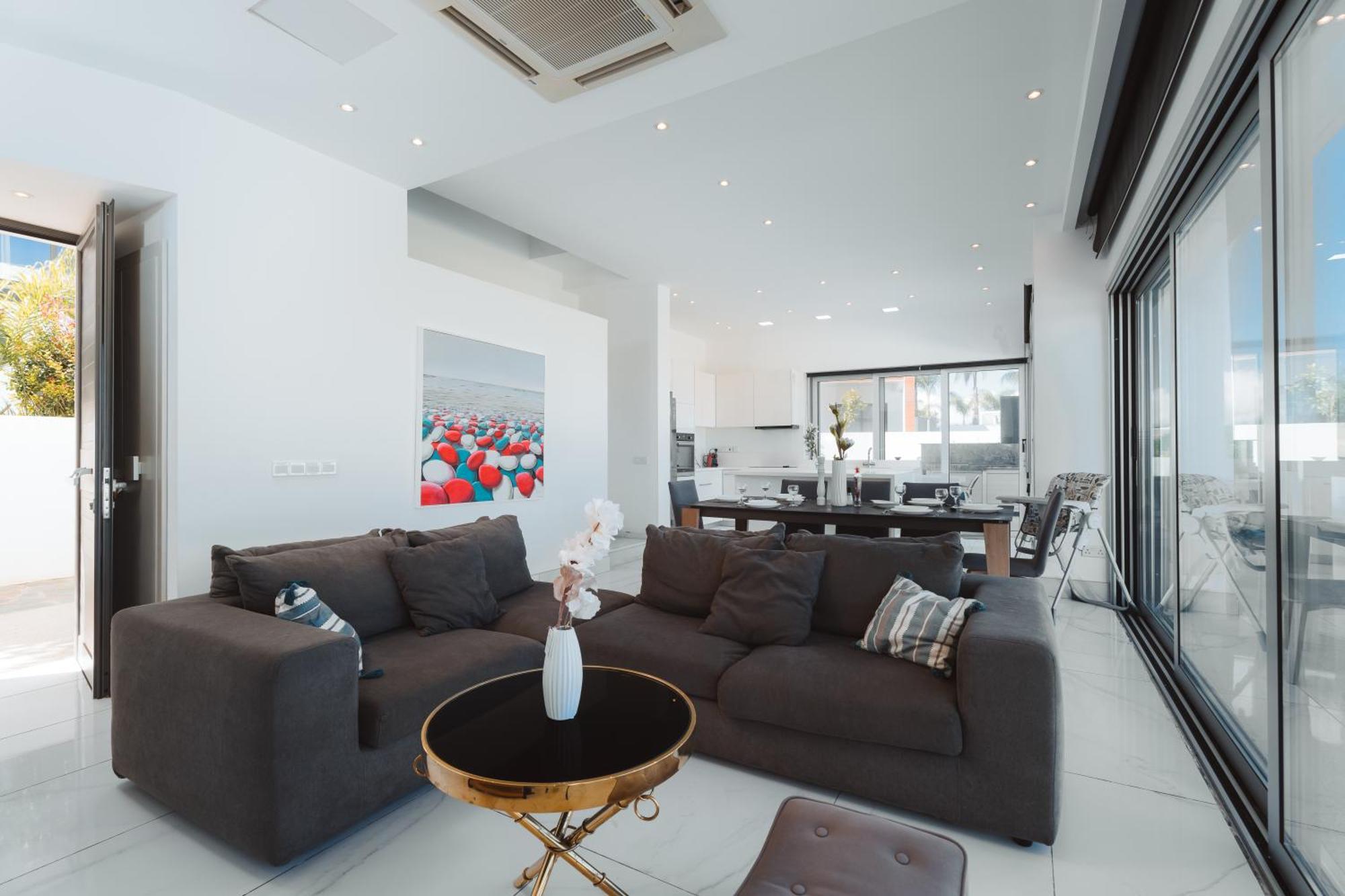 Seaside Luxury Villa Paralimni Esterno foto