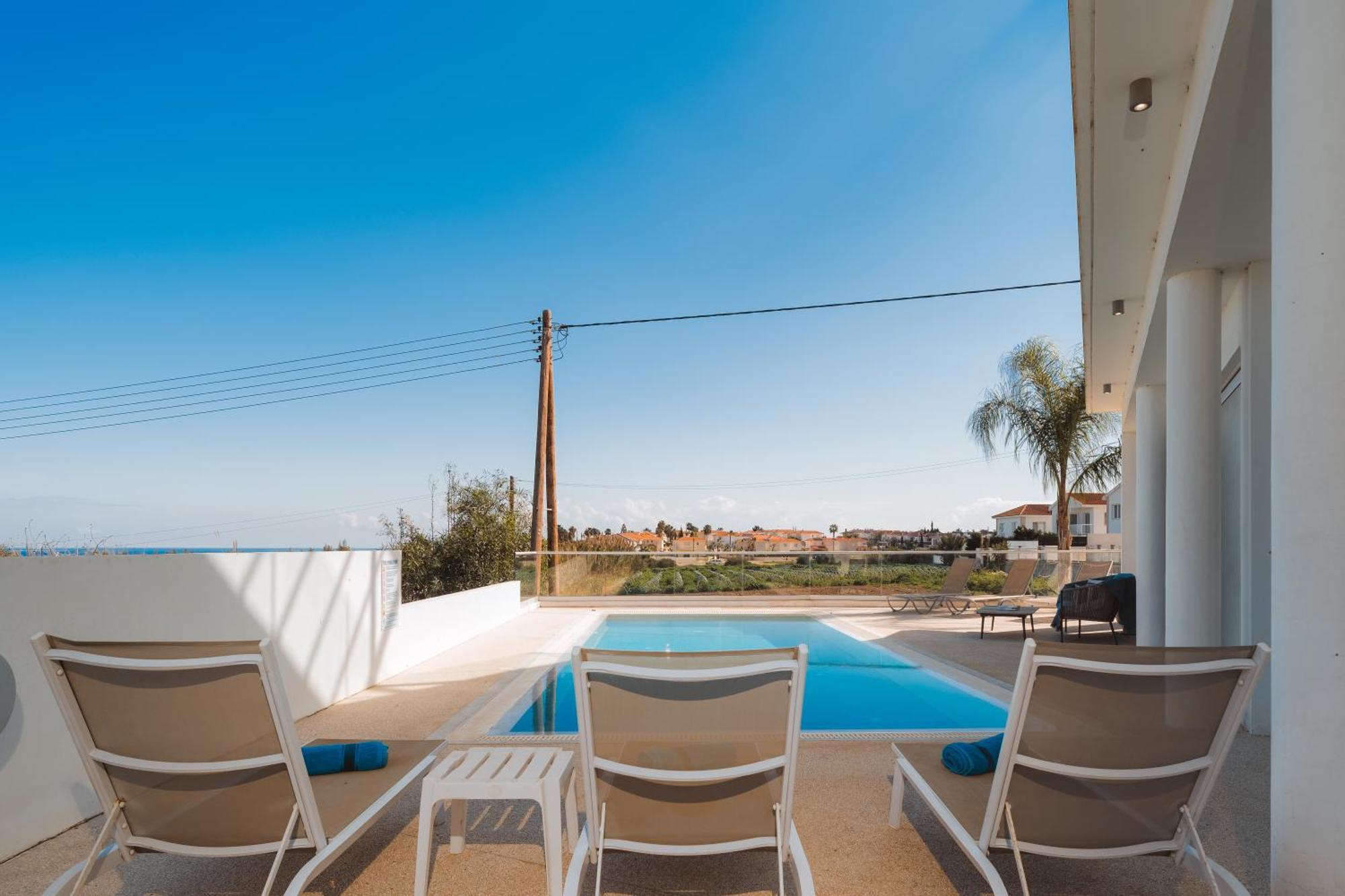 Seaside Luxury Villa Paralimni Esterno foto
