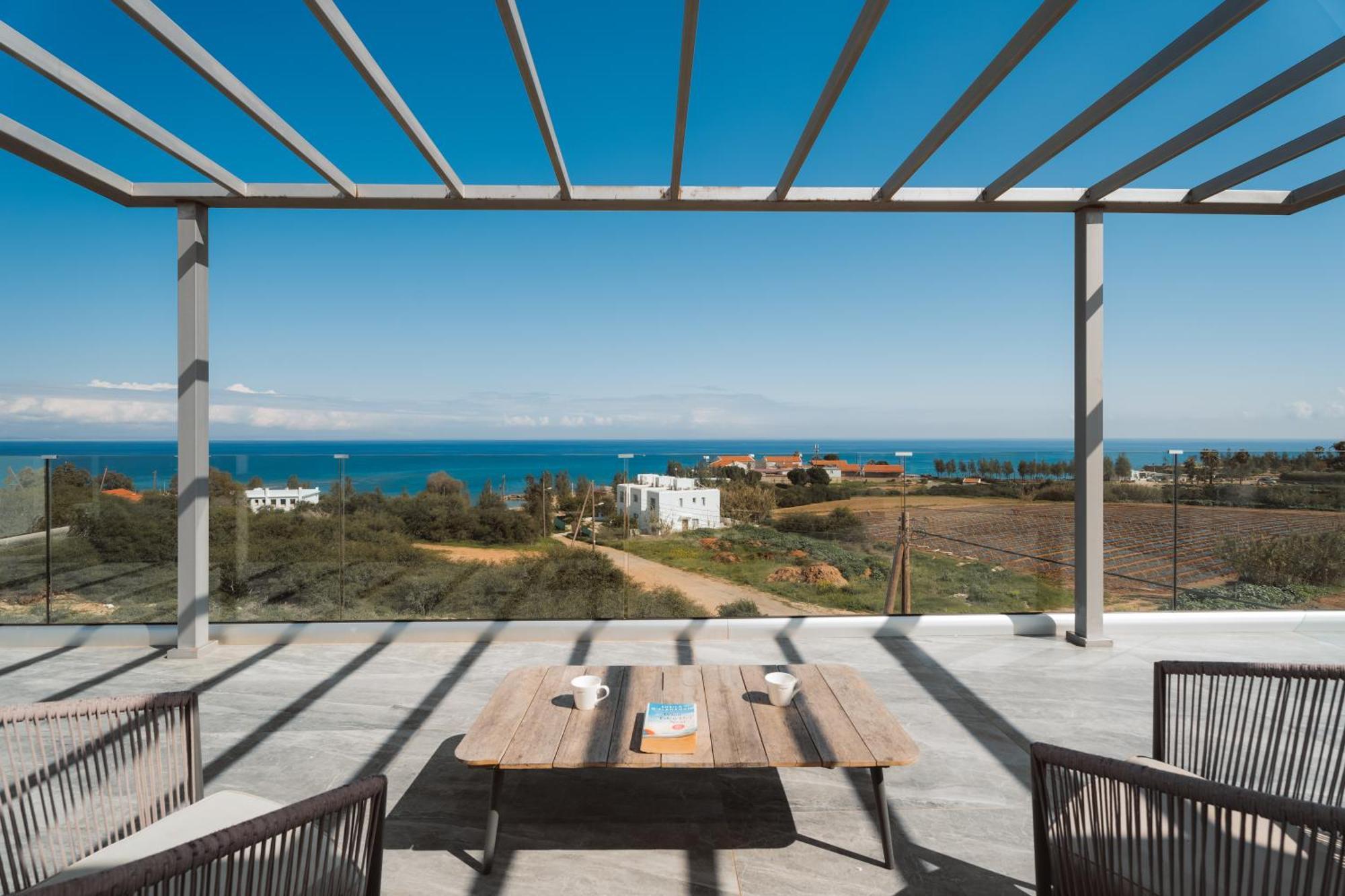 Seaside Luxury Villa Paralimni Esterno foto